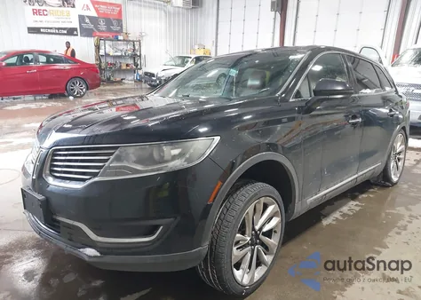 2016 Lincoln Mkx Reserve from USA, damaged, VIN 2LMTJ8LPXGBL50794